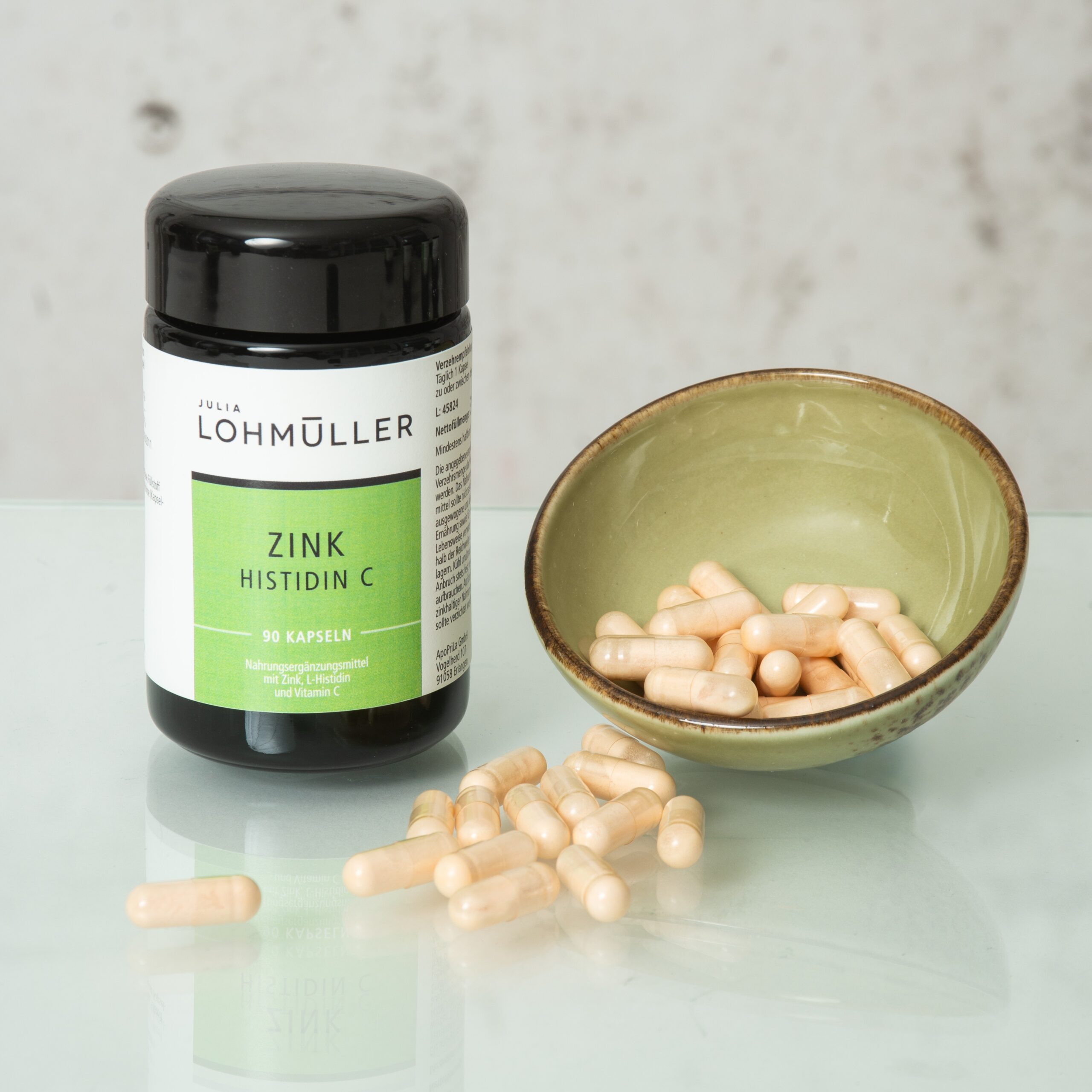 Zink Histidin plus Vitamin C+D